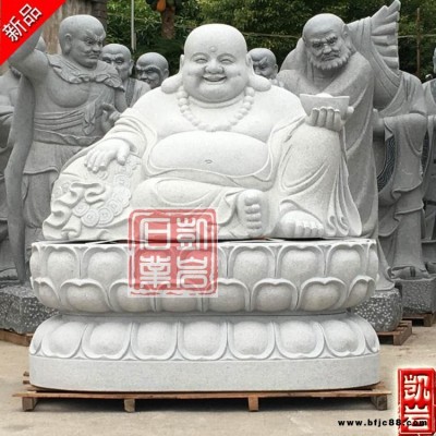 福建石雕彌勒佛雕像  精雕石雕笑佛   花崗巖石雕布袋和尚雕刻 【凱巖石業(yè)】
