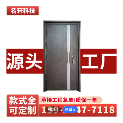 現(xiàn)代簡約工廠入戶門甲級防盜防撬進戶門出租安全門定制室內(nèi)鋼質(zhì)門