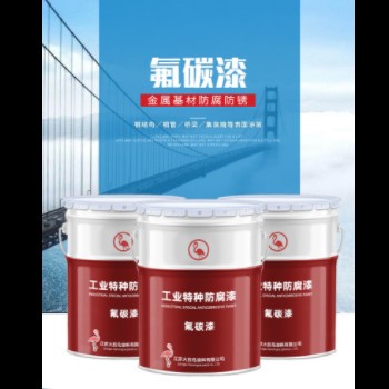 氟碳金屬漆 鋼結(jié)構(gòu)欄桿防銹金屬氟碳漆 氟碳面漆
