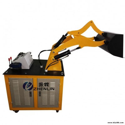 裝載機實訓裝置 ZLD-Y319 裝載機液壓系統與PLC控制實訓裝置 液壓系統實訓臺 PLC控制實驗設備 振霖廠家制造