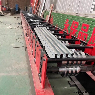 鍍鋅板裝飾云波板成型機 企華機械廠家 彩鋼云波板設備 裝修裝飾板成型機