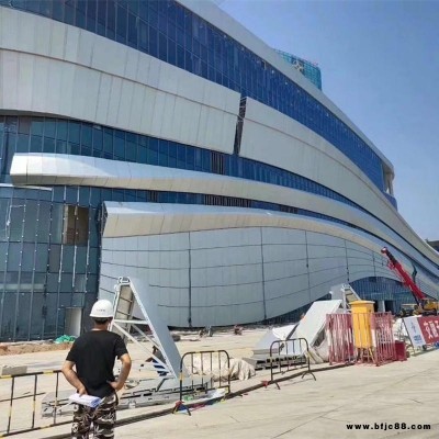 特殊造型鋁單板 體育館外墻扭曲鋁單板 質量保證歐佰異形鋁單板