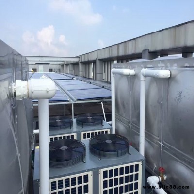 2酒店空氣能熱水機 商用空氣源熱水器機 大型空氣源熱泵熱水系統(tǒng)