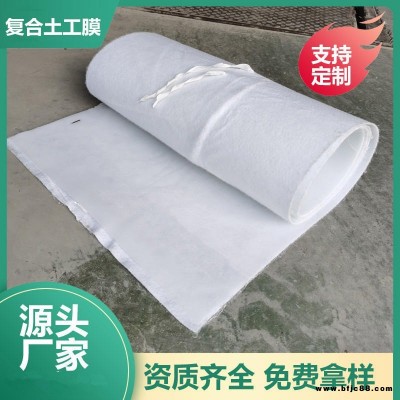 隧道吊帶防水復(fù)合膜兩布一膜一布一膜防滲復(fù)合膜宇潤(rùn)生產(chǎn)廠家地基排水防滲膜