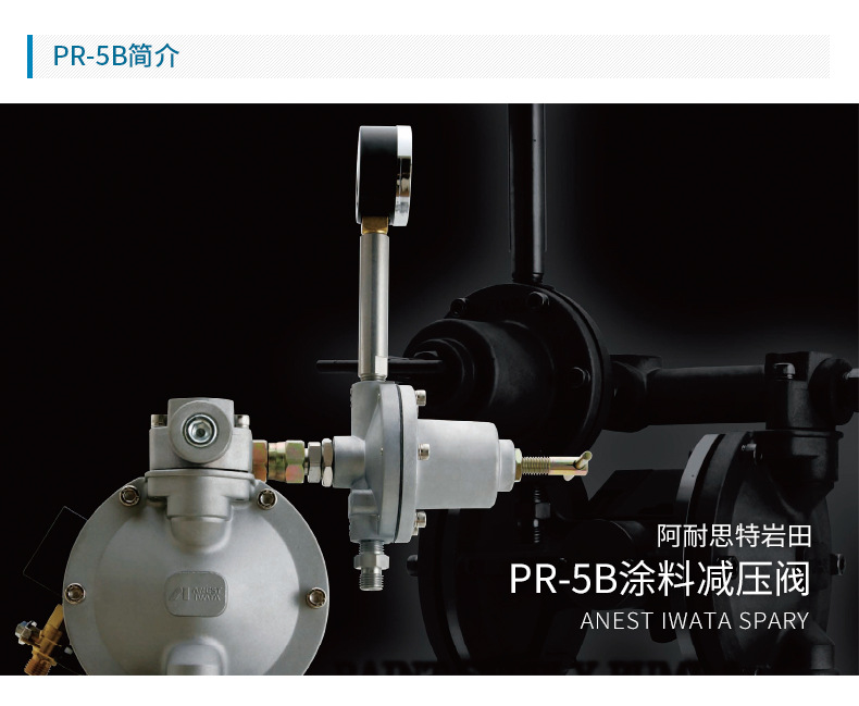 日本巖田涂料減壓閥 PR-5B涂料調(diào)節(jié)閥 手動(dòng)涂料穩(wěn)壓閥示例圖2