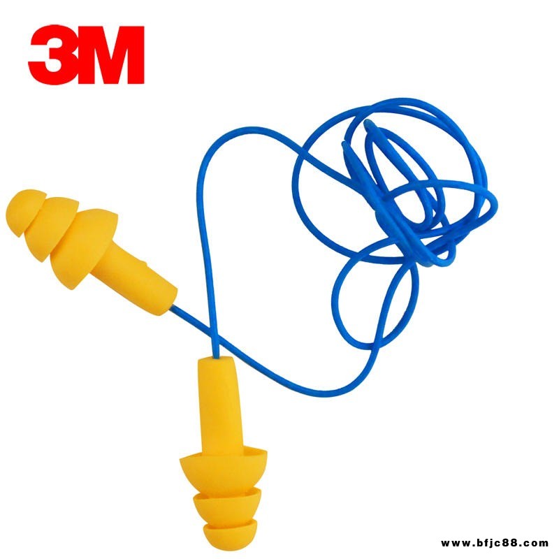 3M340-4004圣誕樹型耳塞隔音耳罩耳塞可反復(fù)清洗使用