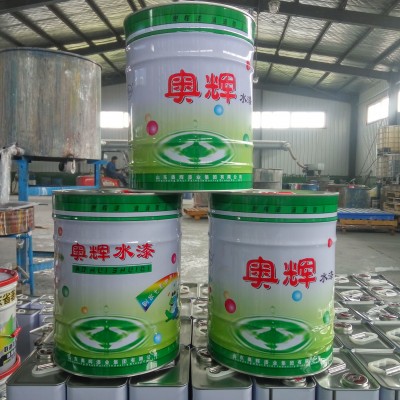 奧輝戶外鋼結構防腐防銹新泰灰單獨調制顏色廠家批發15公斤/桶鋼結構漆