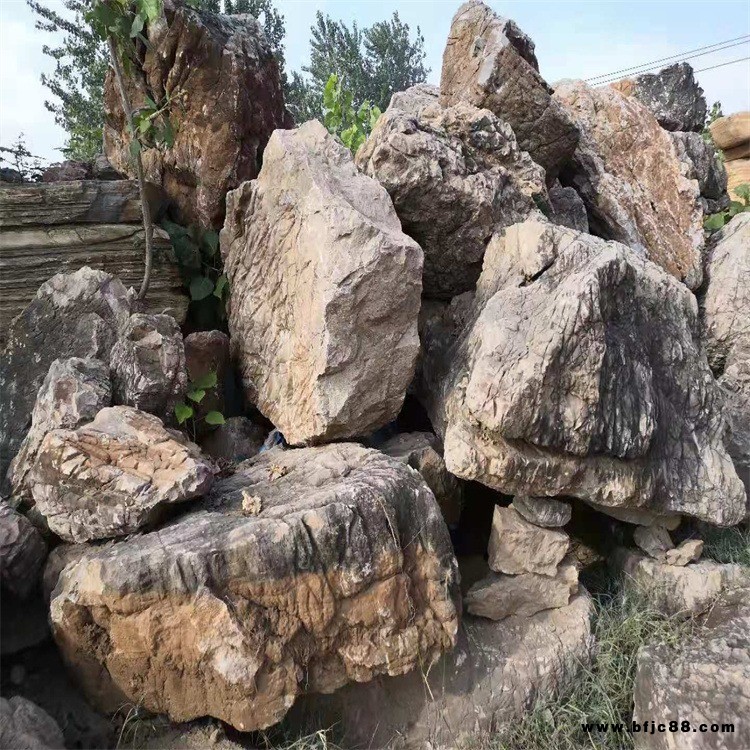 庭院景觀石 龜紋石 駁岸千層石 假山疊石  廠家批發(fā) 量大價優(yōu)
