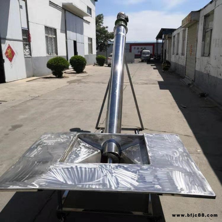舜工牌煤粉砂漿提升機圖片 糧食輸送機廠家 小型電動螺旋上料機